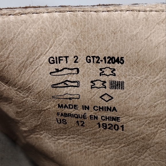 Taos Gift 2 Women's Cocoa Metallic Leather Ruched Braided Comfort Sandals Size12 - Picture 13 of 15